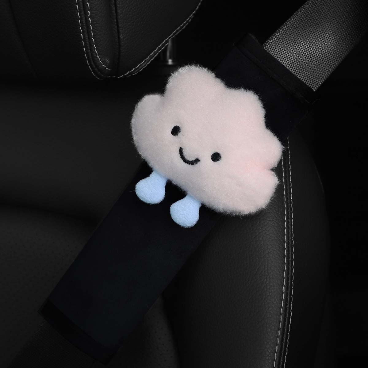 Cloud-Shaped Plush Car Shoulde - đánh giá và giá Infant Car Seat Cover